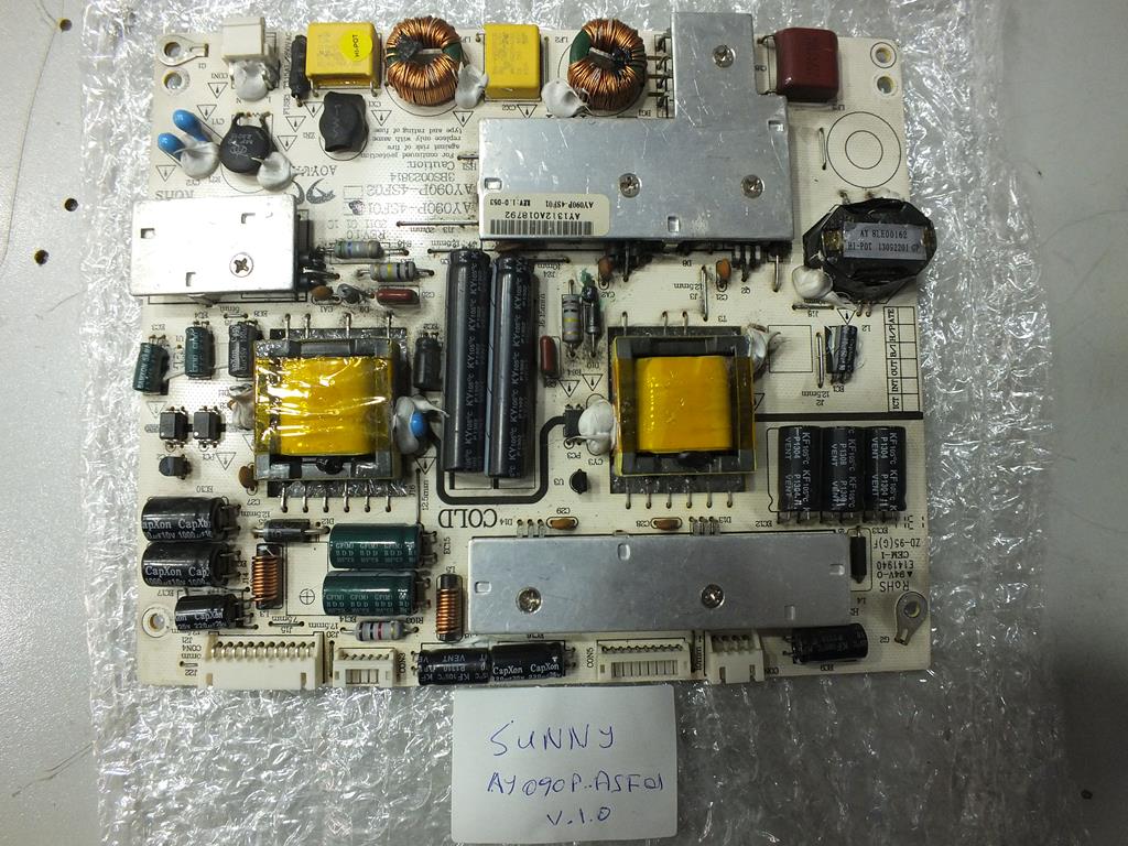 AY090P-4SF01 - 3BS0023814 - SUNNY - SN032LD18VG75B - V2 - LED - SN032LD6M181 V2F - POWER BOARD - BESLEME KARTI - PSU